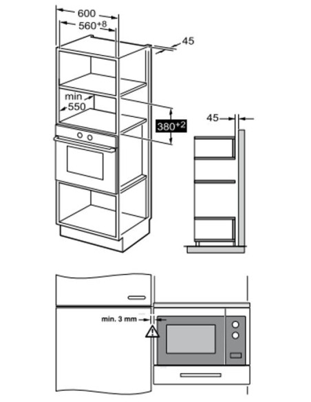 Microondas INT Beko BMGB25353KSB