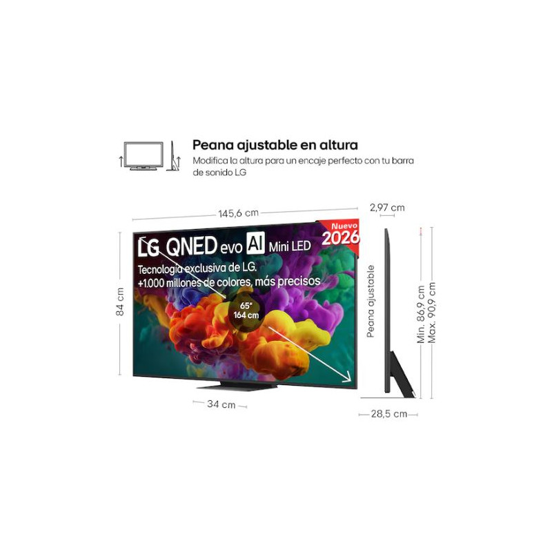 TV QNED LG 65QNED86B6B