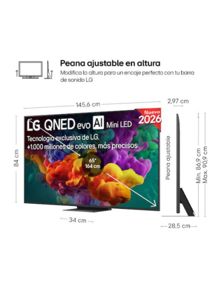 TV QNED LG 65QNED86B6B