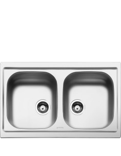 Fregadero inox Smeg LYP792