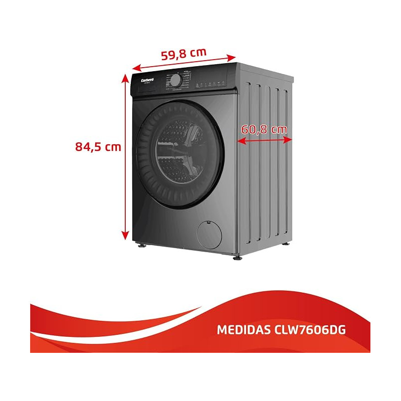 Lavadora Corbero CLW7606DG