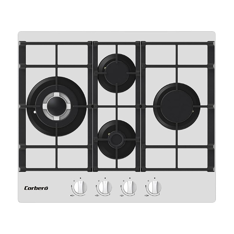 Encimera gas indep. Corbero CPCGM4F4126W