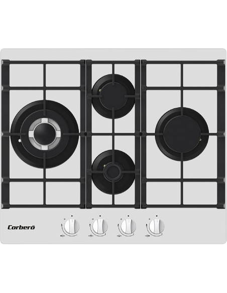 Encimera gas indep. Corbero CPCGM4F4126W
