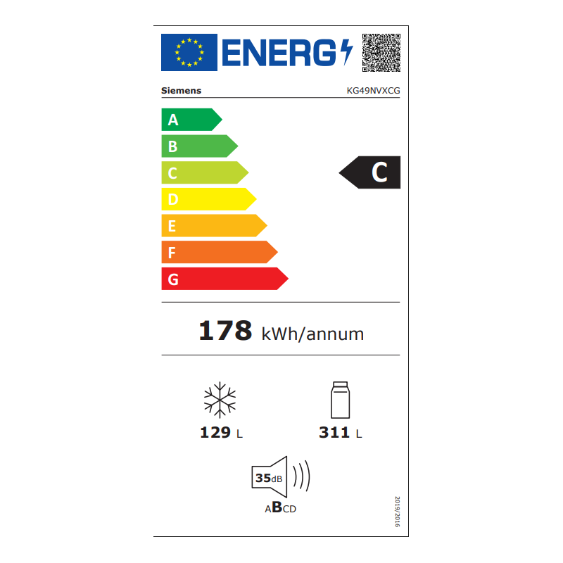 Combi NF Siemens KG49NVXCG