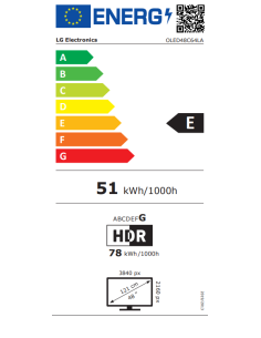 TV OLED LG OLED48C64LA