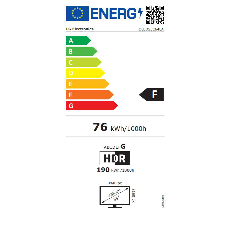 TV OLED LG OLED55C64LA