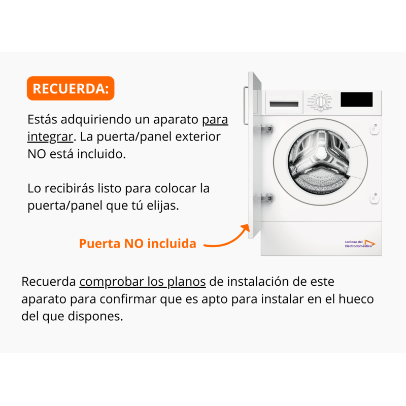 Lavasecadora INT Balay 3TW885B Lavasecadora INT Balay 3TW885B