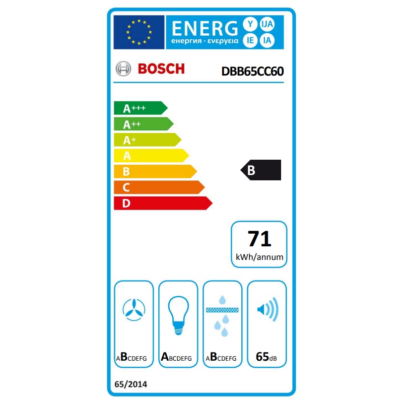 Campana decorativa integrable Bosch...