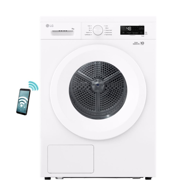Secadora Lg RHX1009NWH