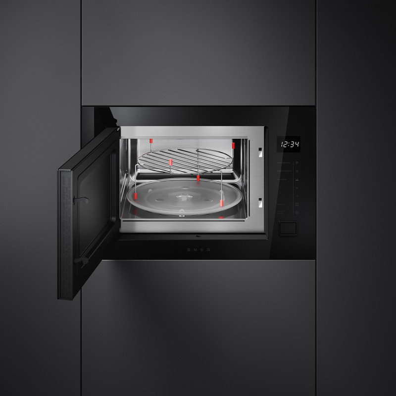 Microondas INT Smeg FMI225BI Microondas INT Smeg FMI225BI