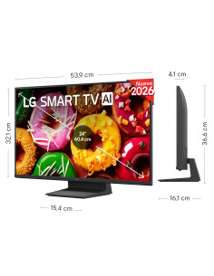 TV 4K LG 24LB70006LA, 24