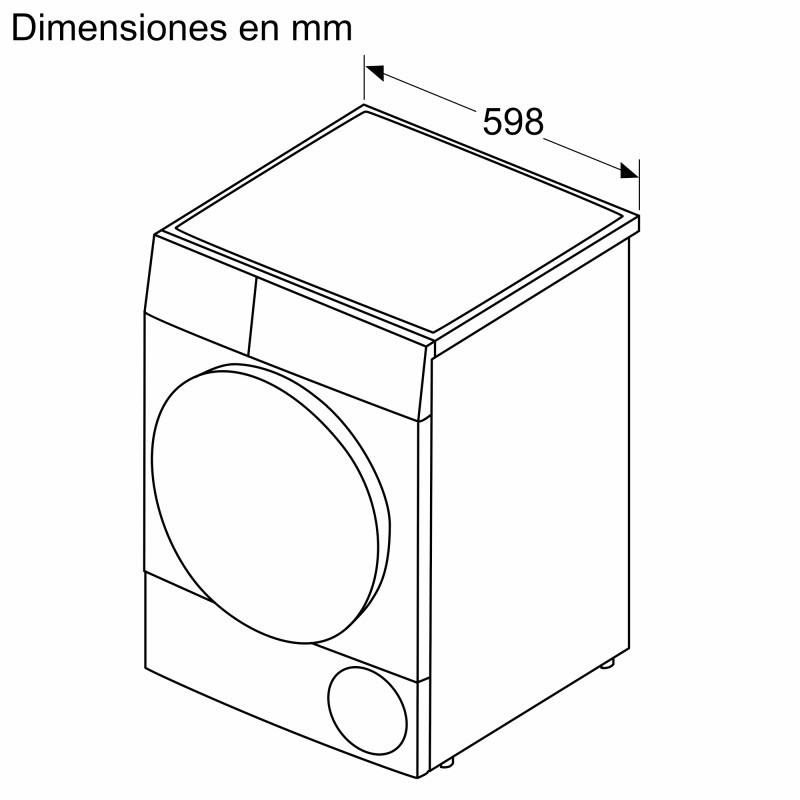Secadora frontal Bosch WQA23300ES Secadora frontal Bosch WQA23300ES