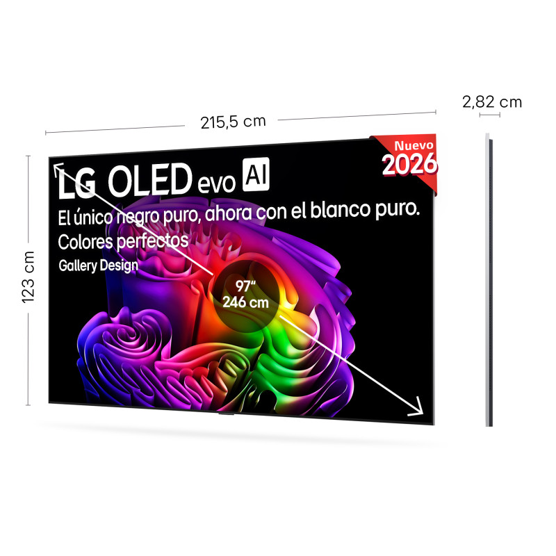 TV OLED LG OLED97G64LW