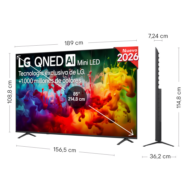 TV QNED LG 85QNED70B6A TV QNED LG 85QNED70B6A