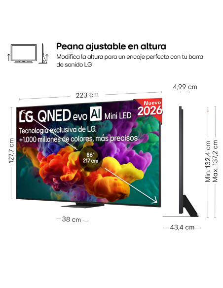 TV QNED LG 100QNED87B6