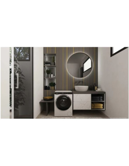 Lavasecadora frontal Haier HWD50BP12307US