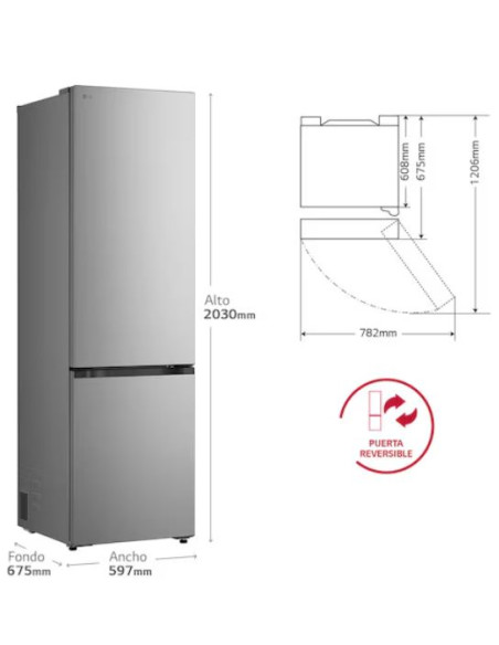 Combi NF Lg GBBS524DSW (Táctico BF)