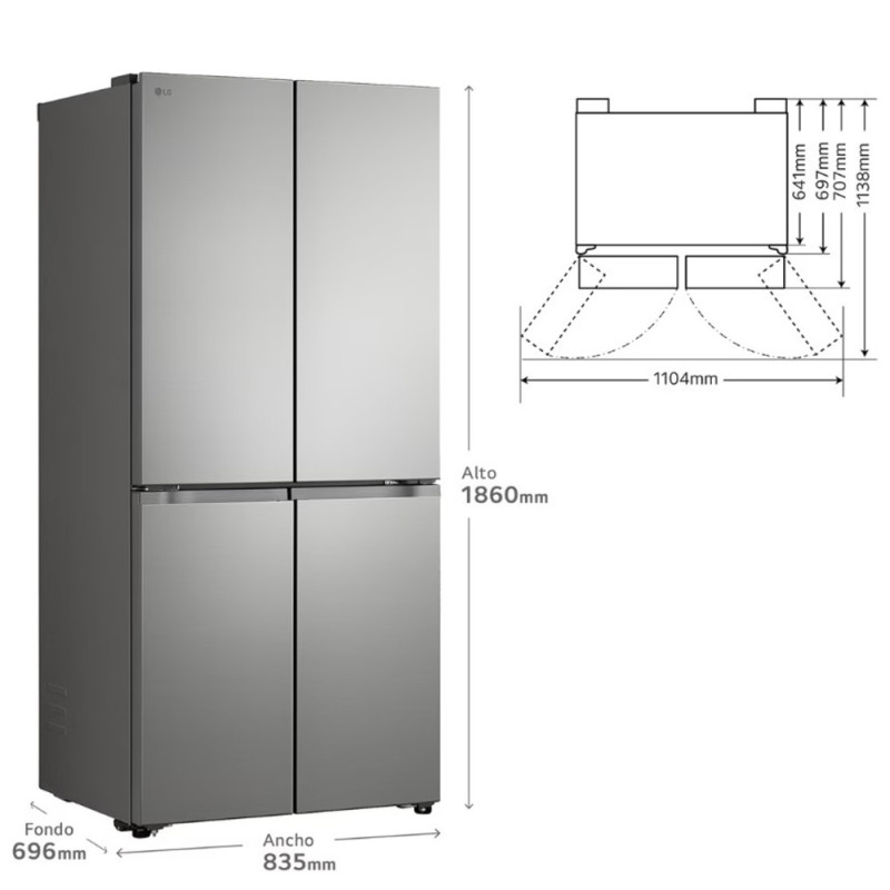 Frigorifico side by side Lg... Frigorifico side by side Lg...