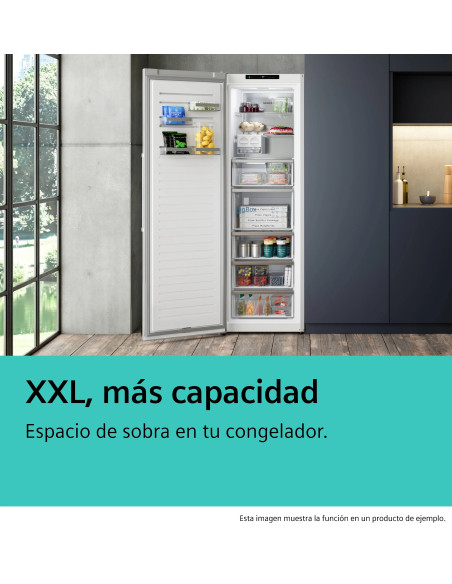 Congelador vertical NF Siemens GS36NVICG