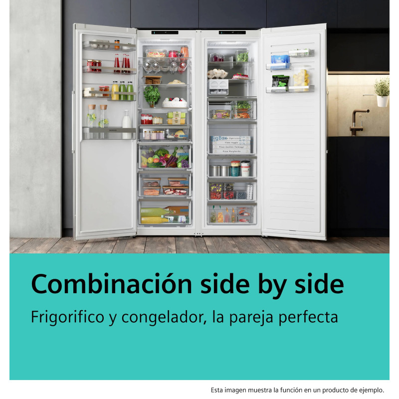 Congelador vertical NF Siemens GS36NVICG Congelador vertical NF Siemens GS36NVICG