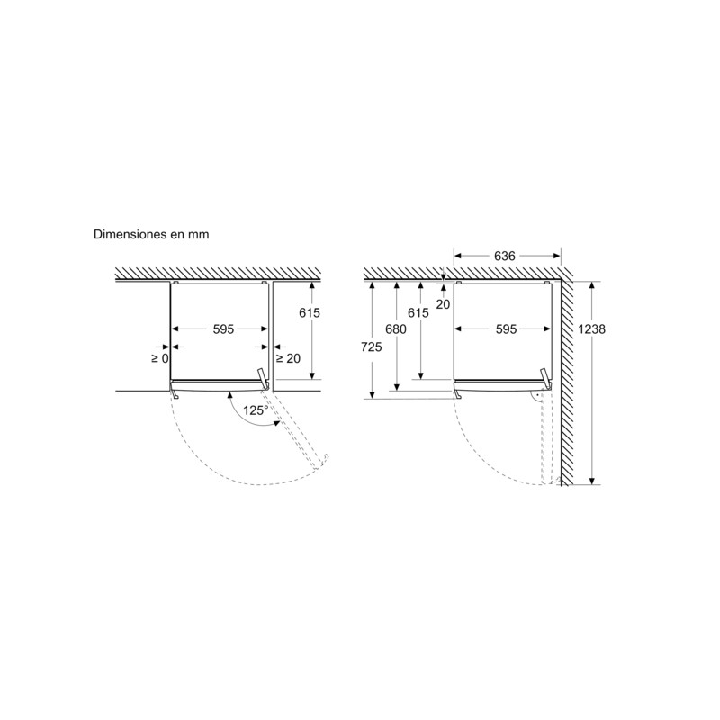 Congelador vertical NF Siemens GS36NVWDG Congelador vertical NF Siemens GS36NVWDG