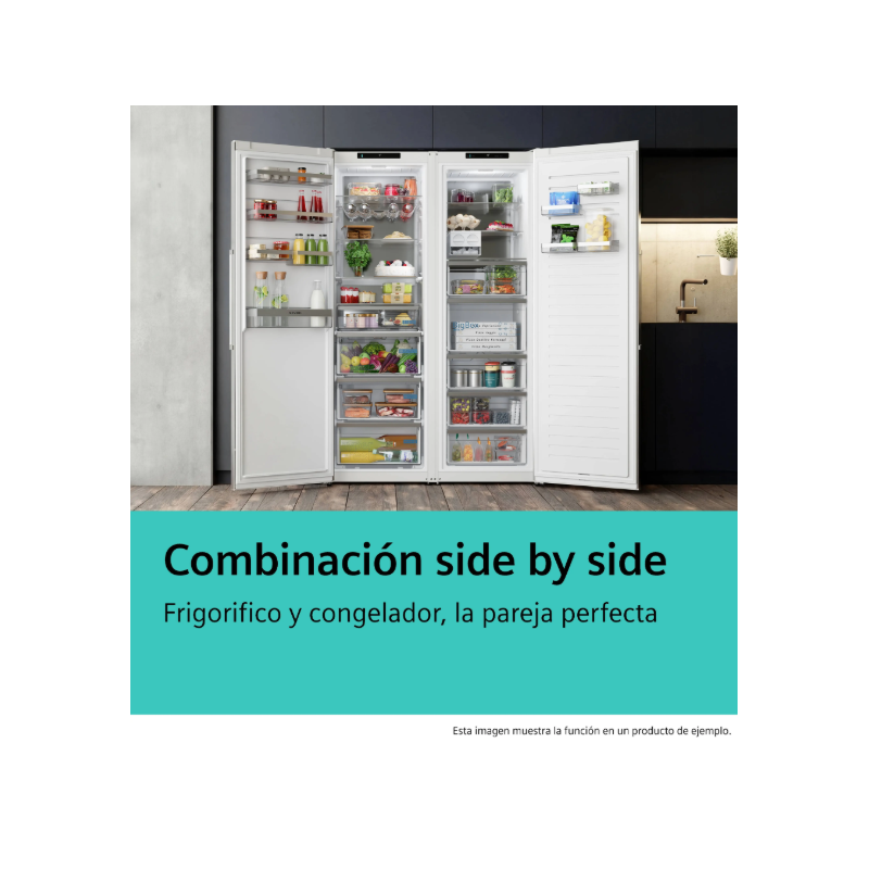 Congelador vertical NF Siemens GS36NVXCG Congelador vertical NF Siemens GS36NVXCG