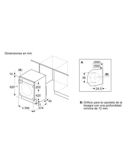 Lavasecadora INT Siemens WK14D260ES