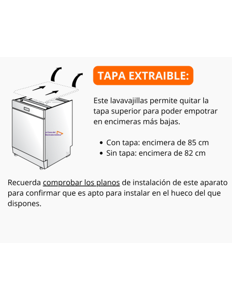 Lavavajillas 45 Teka DFS240EW BLANCO