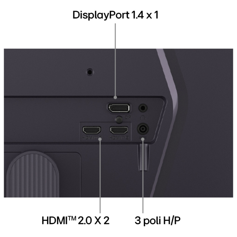LG 25G523B-B pantalla para PC 62 cm...