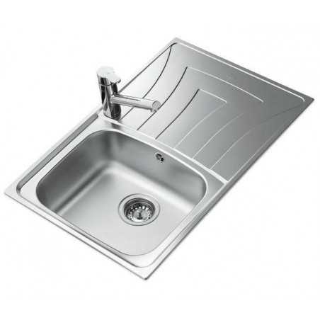 Fregadero inox Teka UNIVERSO791C1E, 1 seno, escurm - 3 Fregadero inox Teka UNIVERSO791C1E, 1 seno, escurm - 3