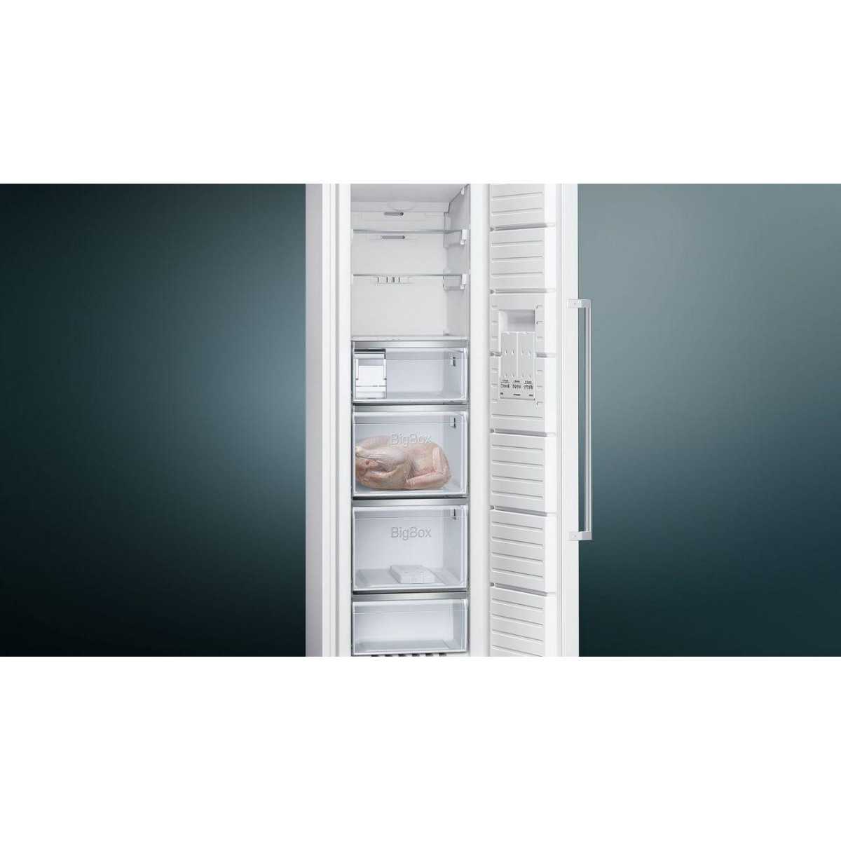 Congelador vertical NF Siemens GS36NAW3P - 3 Congelador vertical NF Siemens GS36NAW3P - 3