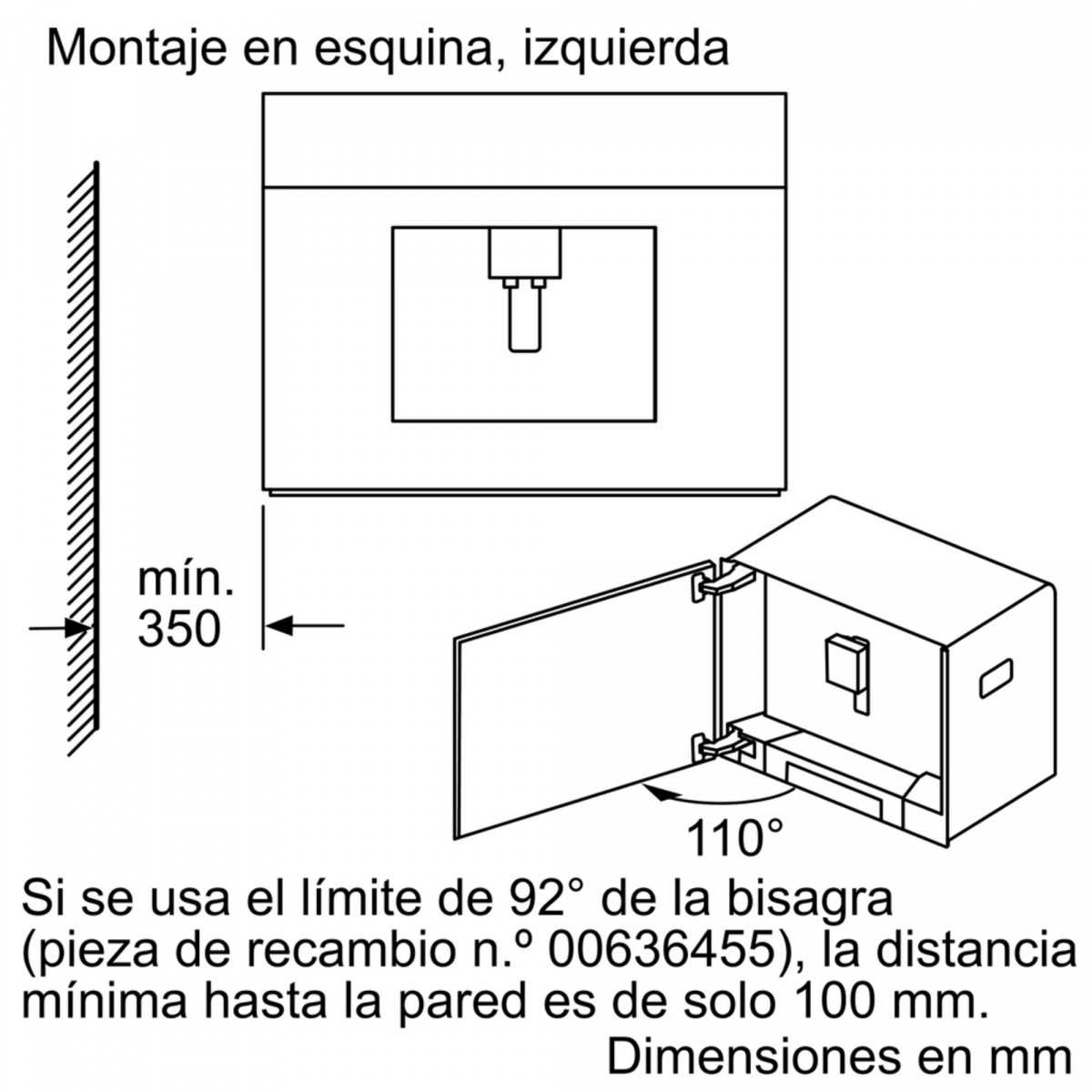 Cafetera encastre Siemens CT636LEW1 - 3 Cafetera encastre Siemens CT636LEW1 - 3