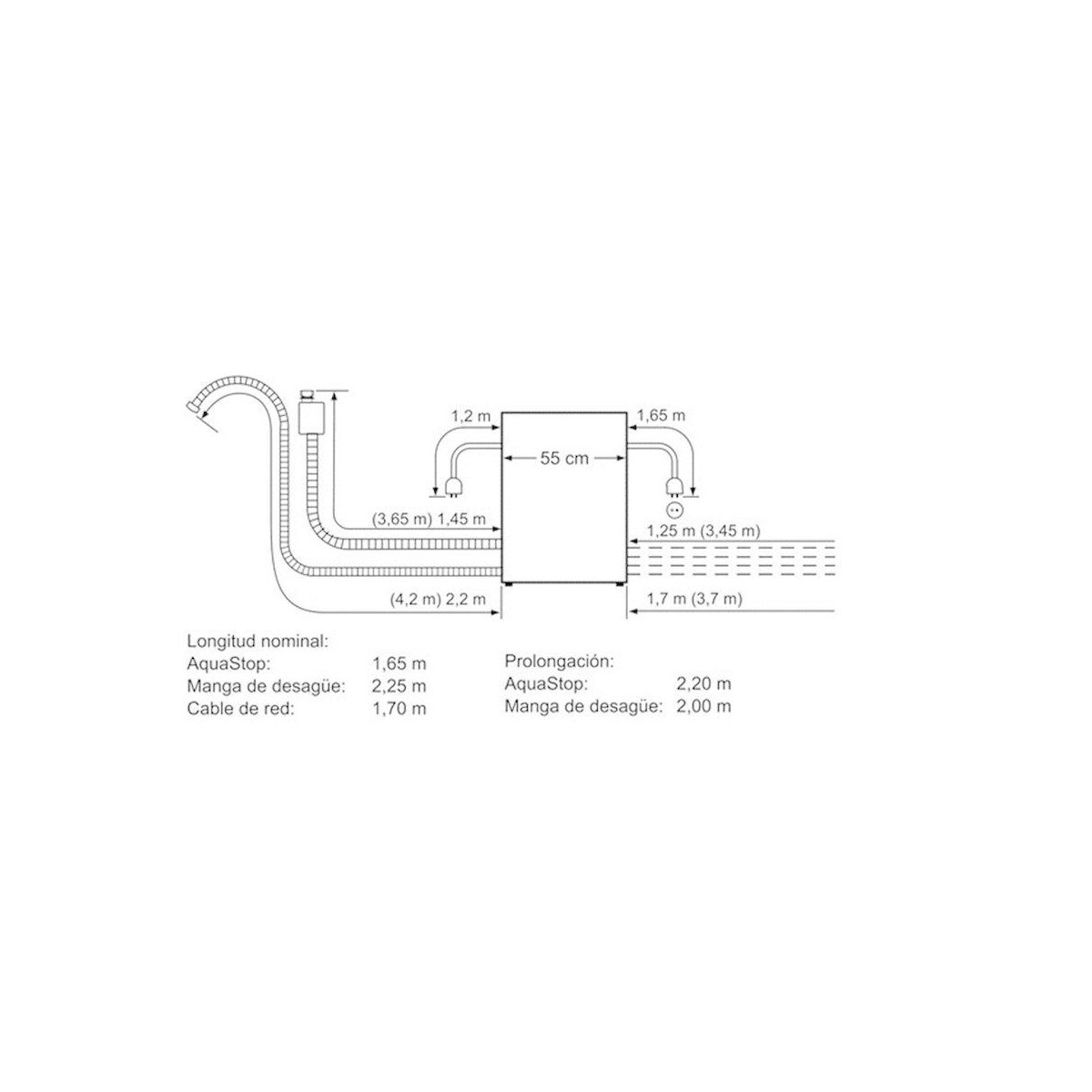 Lavavajillas Balay 3VK301BC - 2 Lavavajillas Balay 3VK301BC - 2