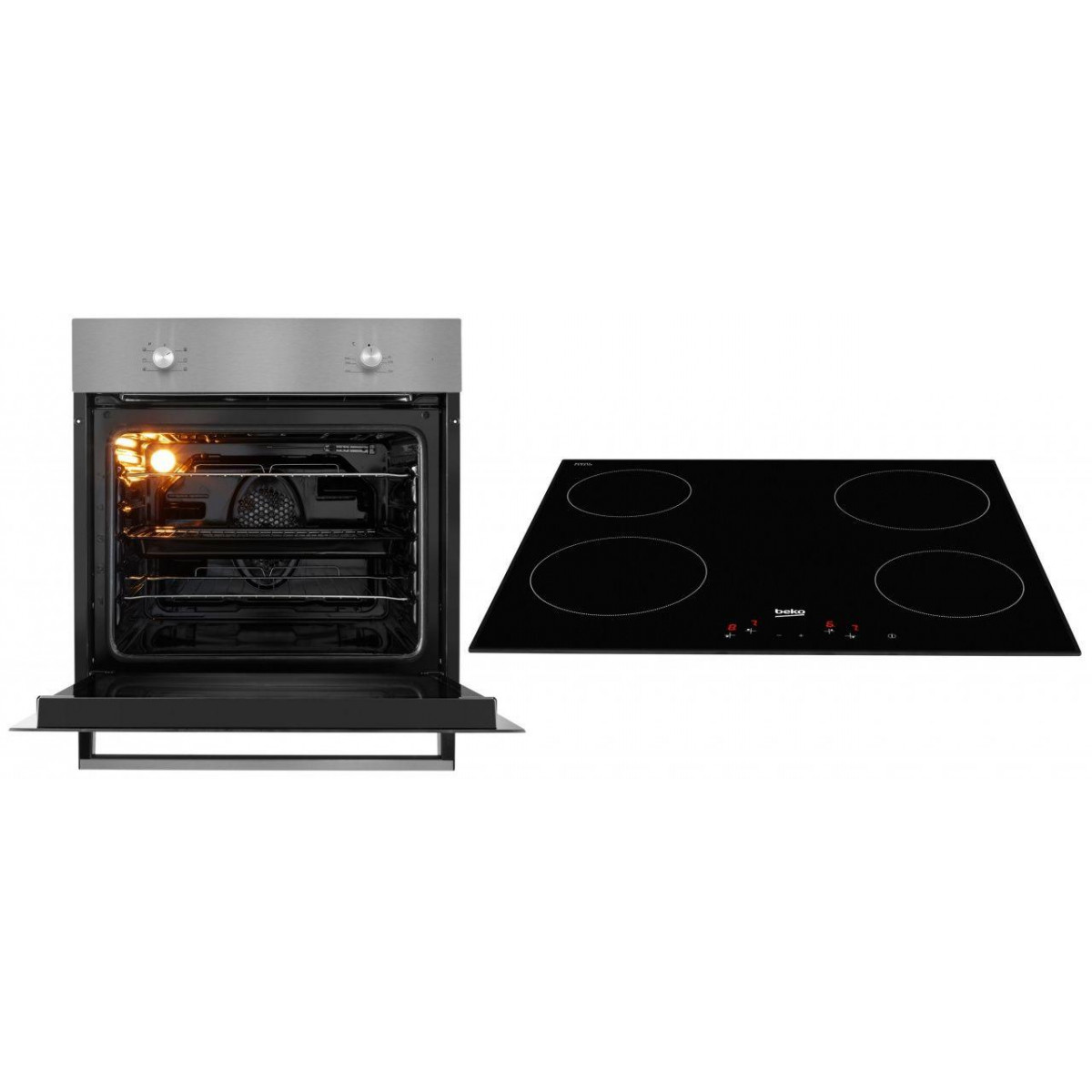 Conjunto independiente Beko QSE222X - 5 Conjunto independiente Beko QSE222X - 5