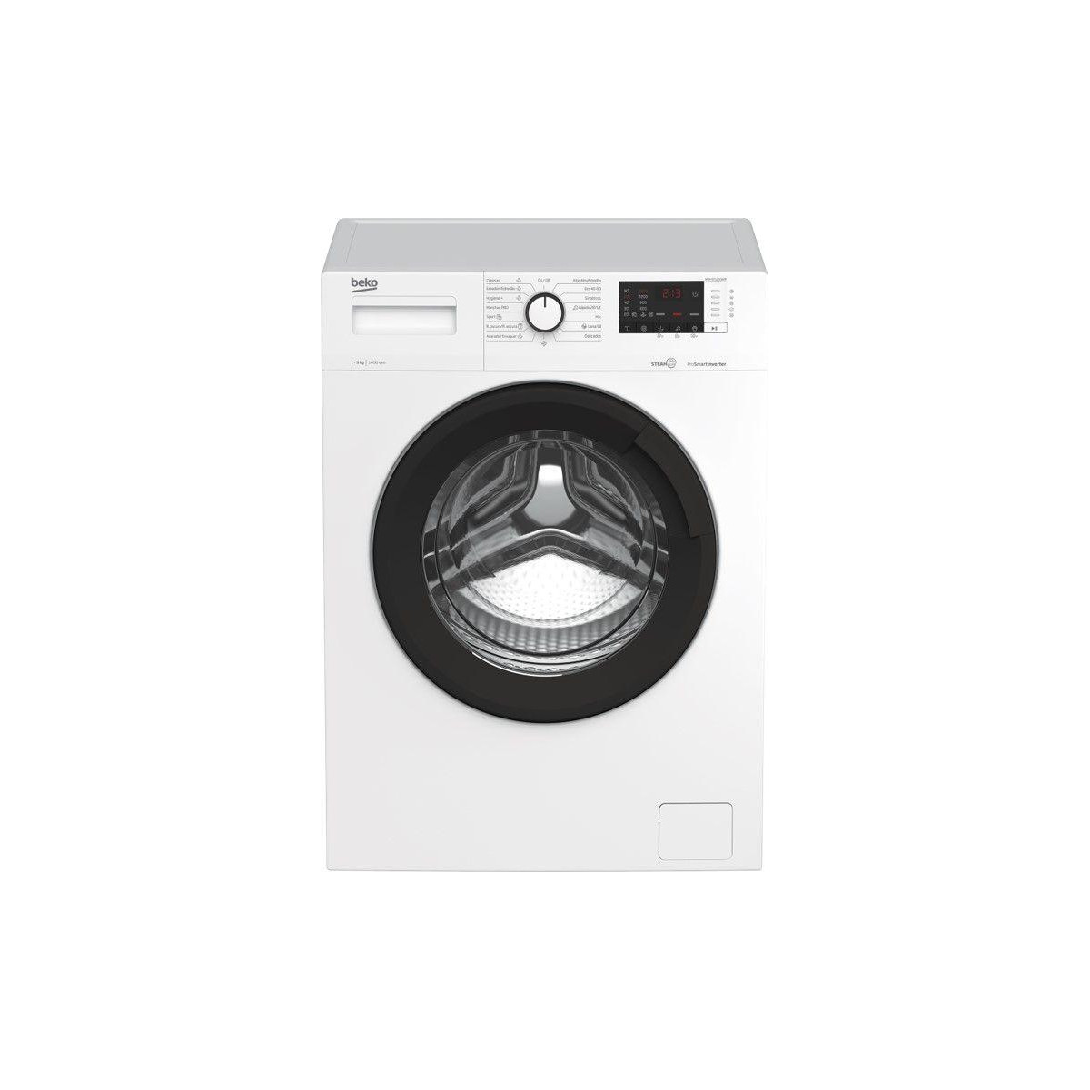 Lavadora frontal Beko WTA9712XSWR - 1